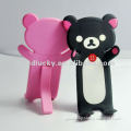 Cartoon Bear pvc mobile phone stand for promotion                        
                                                Quality Choice